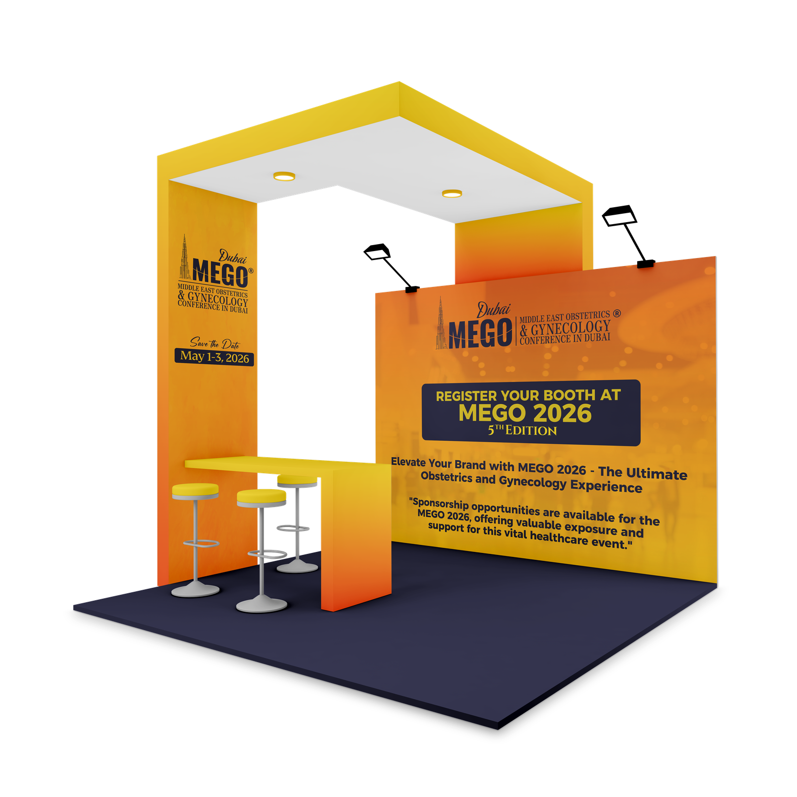 booth mockup mego 2026 booth mockup mego 2026